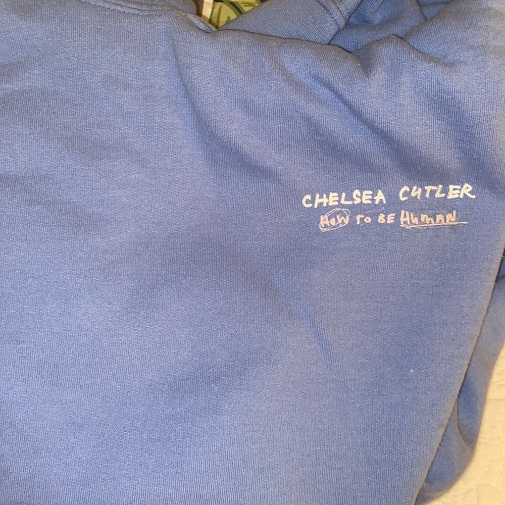 chelsea cutler “how to be human” sweatshirt